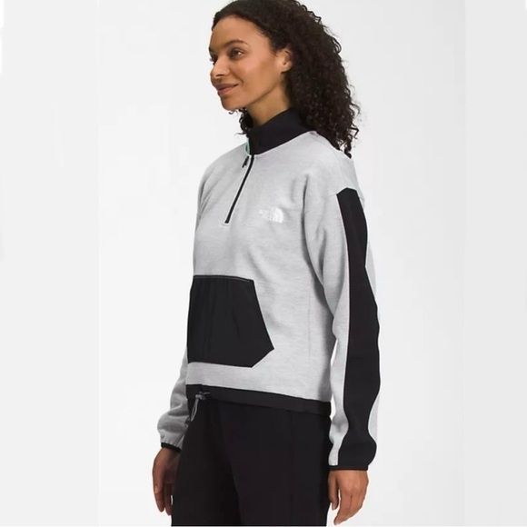 The North Face TNF Tech Pullover Gray Black Size Large - Picture 3 of 14